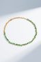 Bold Burst Green AD Necklace