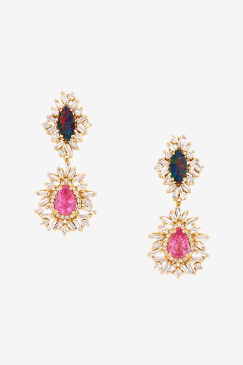 Tear Drop  AD Earrings