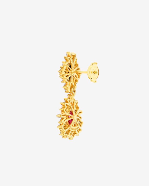 Tear Drop  AD Earrings - Image 2